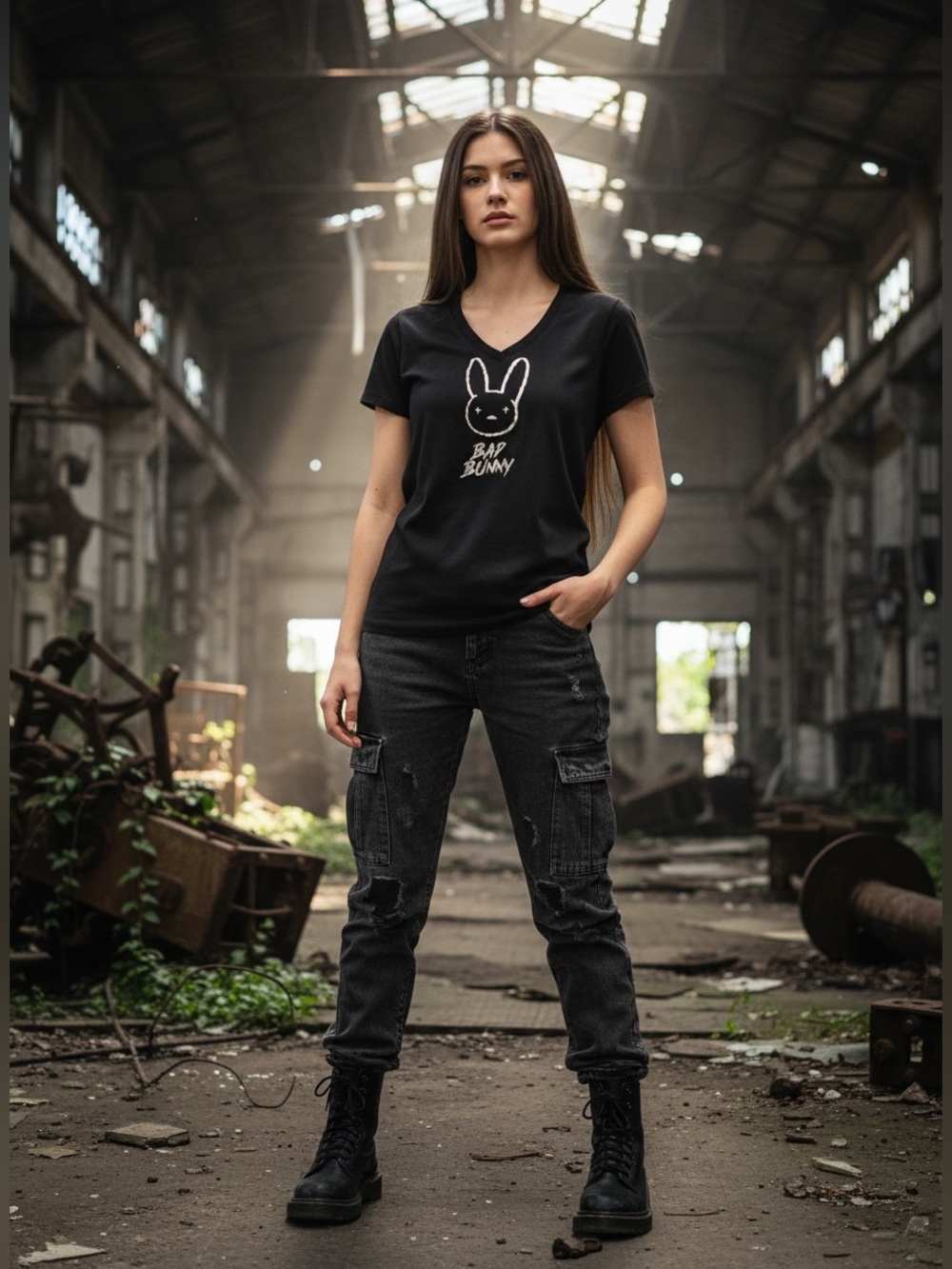 Bad Bunny Black Tee